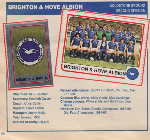 panini 84 crest and team group