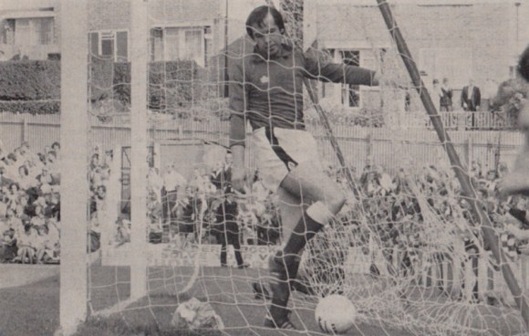 Another one in the back of the net for Crawford to pick out.