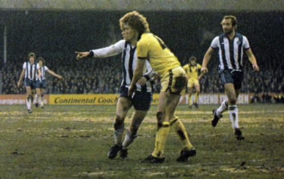 Peter Nicholas tries to stop the immaculate Ward