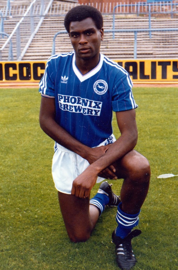 Future Palace defender Eric Young sealed Brighton's win