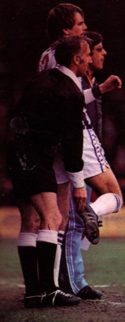 Striker Poskett was brought on in the second half